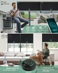 Motorized Blackout Window Blinds with Remote Control