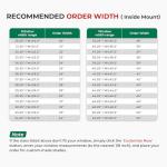 Motorized Remote Control Blackout Roller Blinds, White