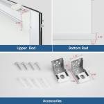 Grandekor Motorized Blackout Roller Shade with Remote