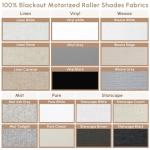 Kincmo Motorized Blackout Blinds with Remote Control