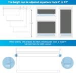 Smart Motorized Blinds with Remote Control, Gray