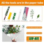 Rainbow Leaf Window Privacy Film - 17.5 x 78.7 in