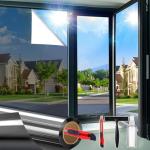 Daytime Window Privacy Film - Reflective Silver Tint