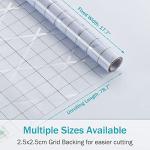 VELIMAX Frosted Privacy Window Film 17.7x78.7 Inches