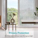 VELIMAX Rain Glass Window Film for Privacy