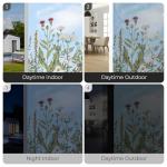 Colorful Floral Window Privacy Film Stickers