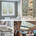 3D Static Cling Window Film for Privacy and UV Blocking