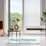 VELIMAX Frosted Privacy Window Film 17.7x78.7 Inches