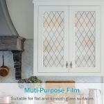 VELIMAX Frosted Privacy Window Film 17.7x78.7 Inches