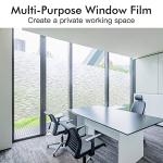 Haton Frosted Window Privacy Film Static Cling