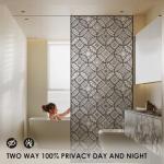 Boho Stained Glass Window Privacy Film 17.7" x 78.7