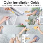 Haton Frosted Window Privacy Film Static Cling