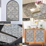 Boho Stained Glass Window Privacy Film 17.7" x 78.7