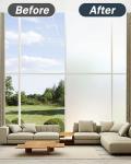 Frosted Glass Window Privacy Film with Tools