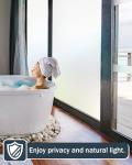 Frosted Glass Window Privacy Film with Tools