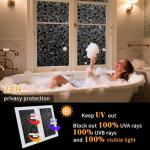 Blackout Window Film - 100% UV Blocking, 3D Pattern