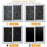 Blackout Window Film - 100% UV Blocking, 3D Pattern