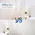 Rainbow Window Privacy Film - 3D Stained Glass