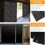 Blackout Window Film - 100% UV Blocking, 3D Pattern