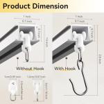 FELIDESIGN Ceiling Curtain Track for Room Divider