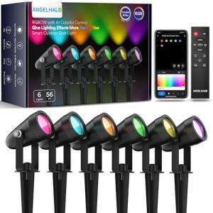 Smart Landscape Spotlights with App and Alexa Control