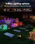 Lumary Smart Color Changing Landscape Lights, 6 Pack