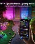 Lumary Smart Color Changing Landscape Lights, 6 Pack