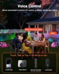 Lumary Smart Color Changing Landscape Lights, 6 Pack