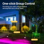 Linkind Smart Solar Spotlights with Motion Sensor