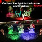 Warm White LED Christmas Spotlight Outdoor Lights