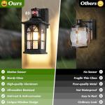 Outdoor Motion Sensor Light with 3 Modes
