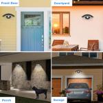 18W LED Motion Sensor Outdoor Wall Light