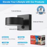 Motion Sensor Outdoor LED Wall Lights