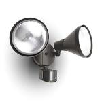 300W Motion-Activated Dual-Head Floodlight for Outdoors