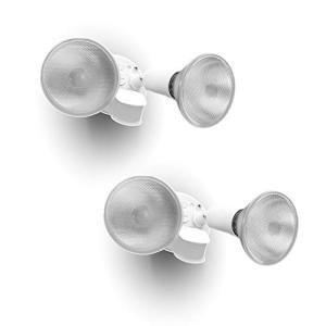 LUTEC 300W Dual-Head Motion Sensor Floodlight