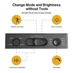 Motion Sensor Outdoor Wall Lights – Black Square Lanterns