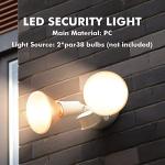 LUTEC 300W Dual-Head Motion Sensor Floodlight