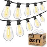 Tenmiro 200FT Outdoor LED String Lights
