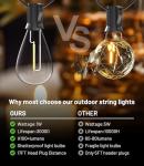 Tenmiro 200FT Outdoor LED String Lights
