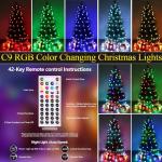 Joomer 65FT Color Changing LED Christmas Lights