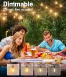 Tenmiro 200FT Outdoor LED String Lights