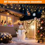 Nisocy 200 LED Waterproof Christmas String Lights