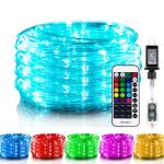 Minetom 33FT Color Changing Outdoor Rope Lights