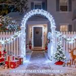 Outdoor Solar String Lights - 2 Pack, 33FT 100 LED