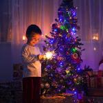 105ft LED Christmas String Lights with 8 Modes