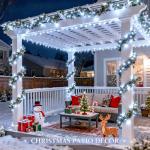 Outdoor Solar String Lights - 2 Pack, 33FT 100 LED