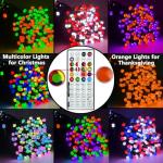 YIQU 66 FT Smart Color Changing Christmas Lights