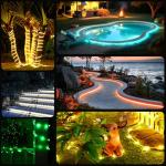 Minetom 33FT Color Changing Outdoor Rope Lights