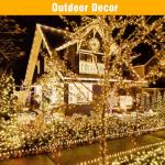 Nisocy 100FT Waterproof LED String Lights - Warm White
