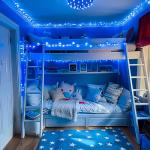 200 LED Blue String Lights, 66ft Waterproof Decor